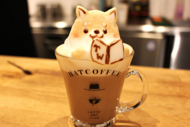 hatcoffee 3d latte art tokyo weekender design