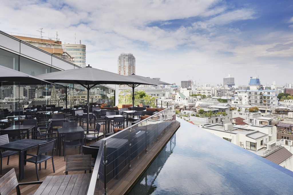 tokyo rooftop bars and restaurants
