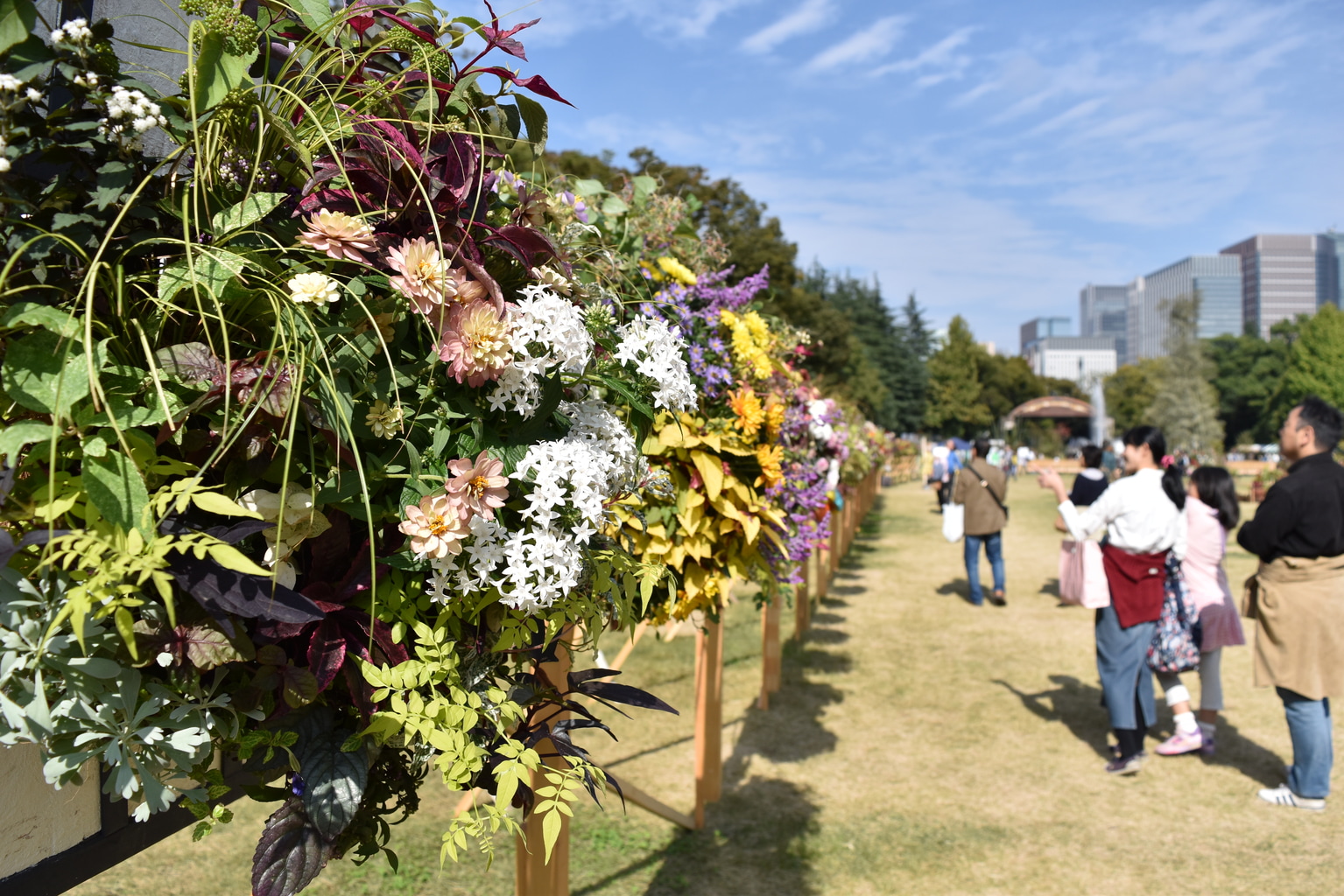 hibiya park gardening show