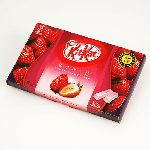 kitkat flavors amaou strawberry