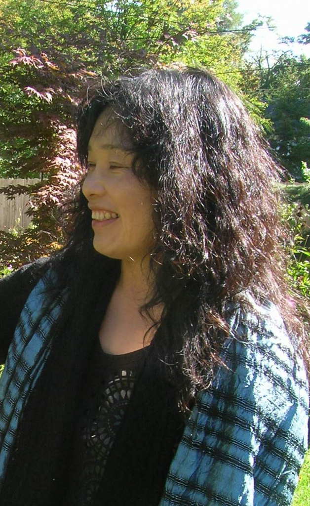 Hiromi Ito, photo by Jeffrey Angles during her visit to Kalamazoo, MI in Oct 2008. Via Wikimedia Commons.