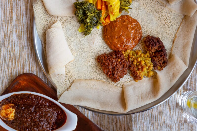 Ethiopian food in tokyo
