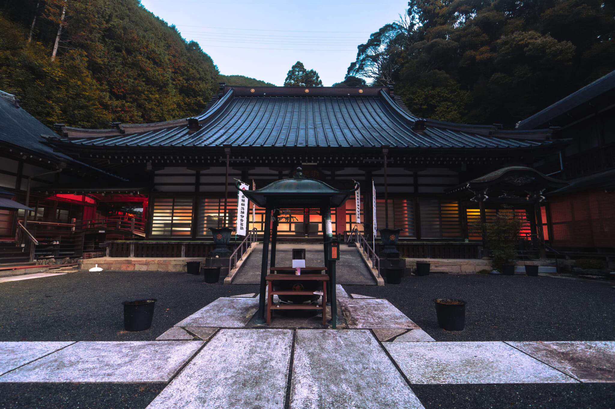 Japanese temple stay
