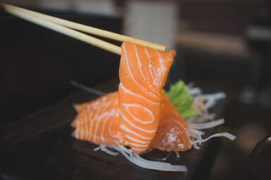 salmon in japan