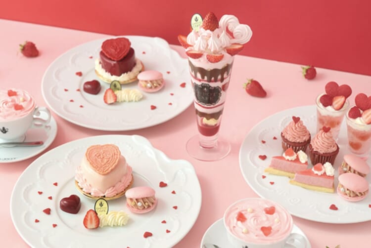 Valentine's Afternoon Tea at Q-Pot Cafe, Omotesando