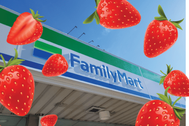 family mart strawberry campaign