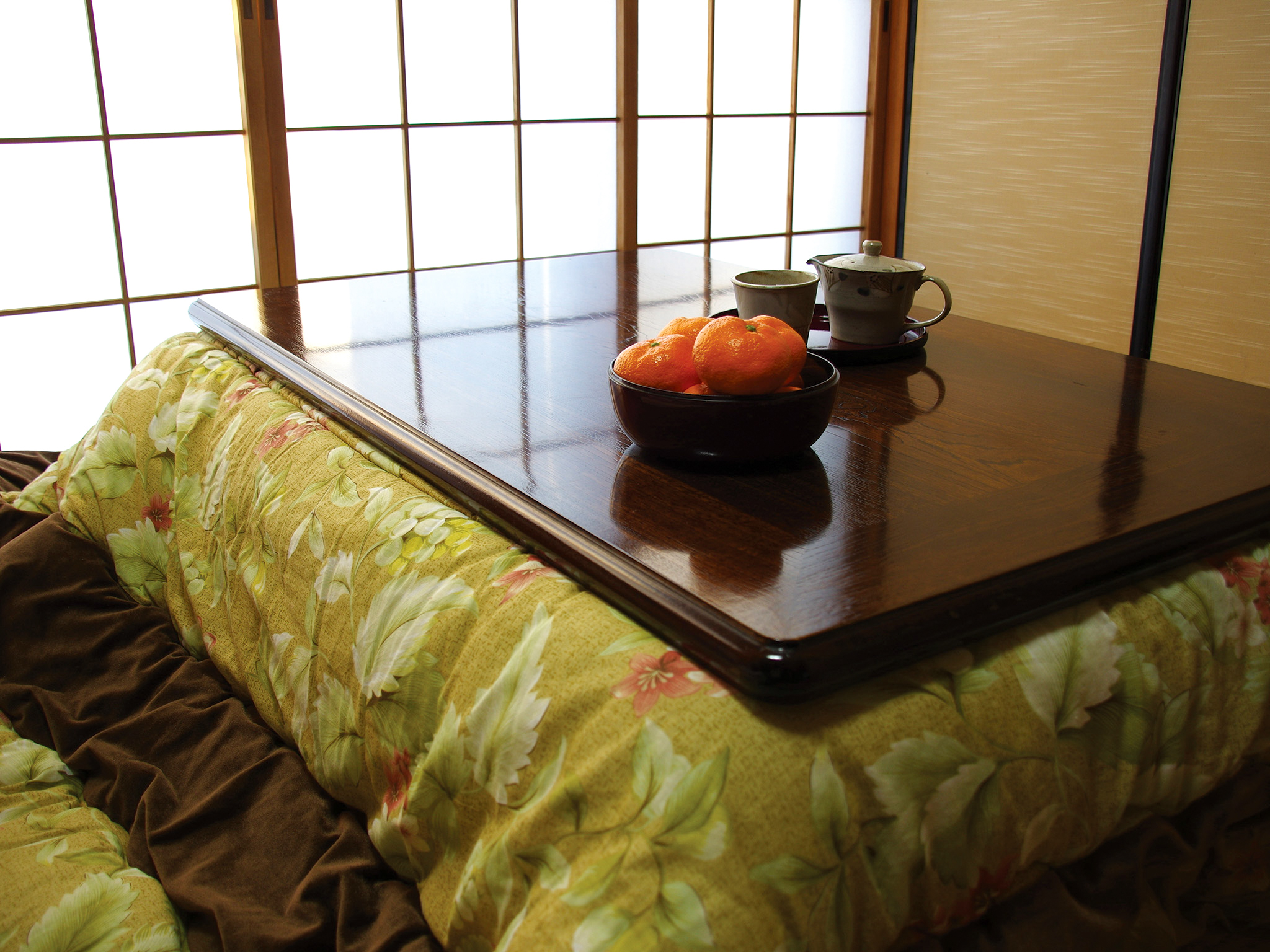 Japanese kotatsu table-History of the Japanese Heated Tables