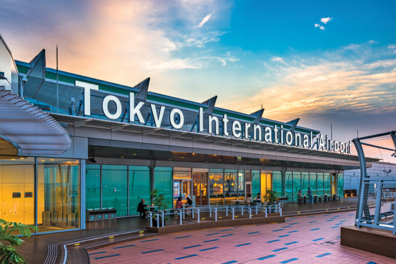 International Flights haneda airport