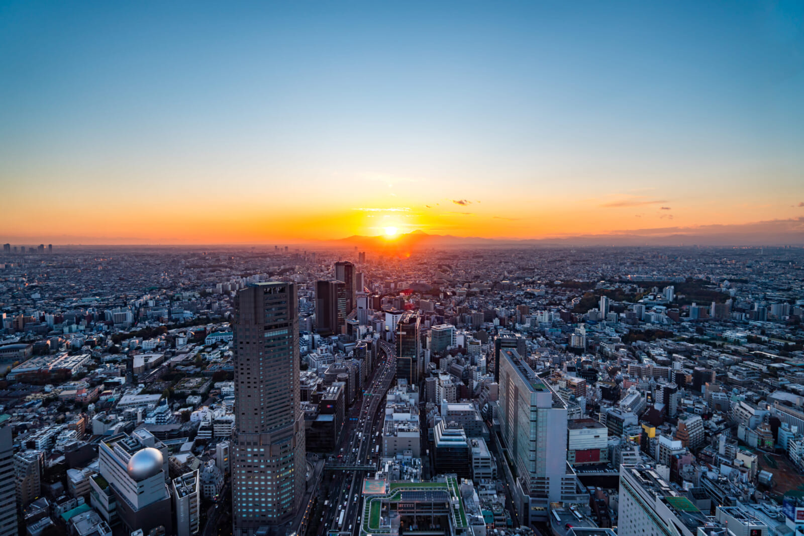 first sunrise of the year