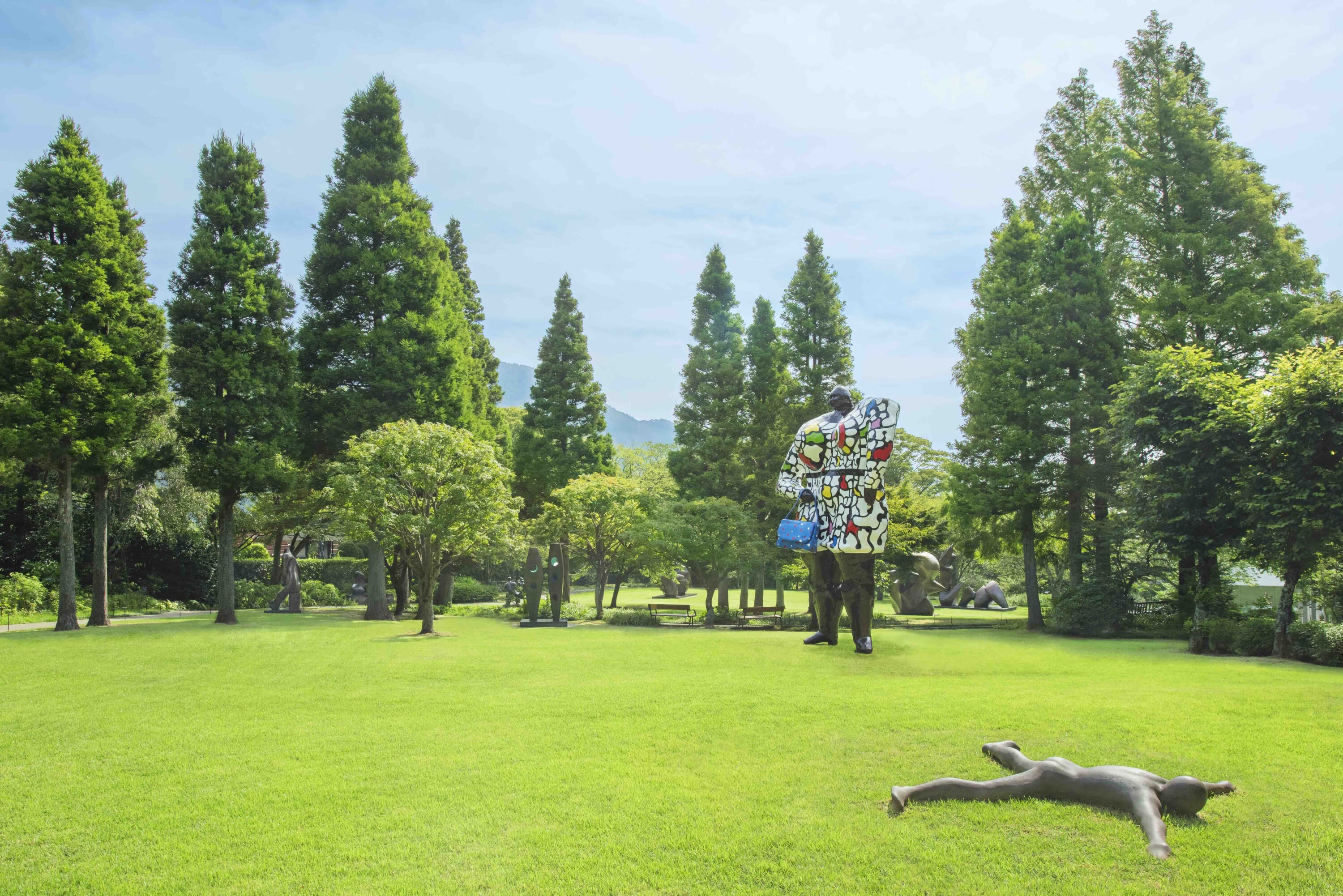 A two-day itinerary full of art, nature and relaxation 2 A two-day itinerary full of art, nature and relaxation 屋外展示場1