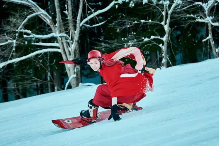 Kimono Snowboarder' Sumire Morino Is Carving a New Path for