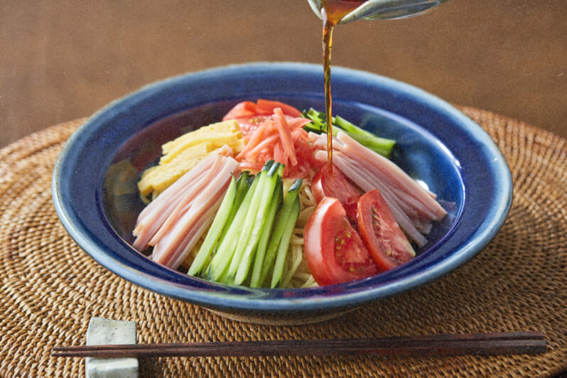 best cold ramen in tokyo hiyashi chuka
