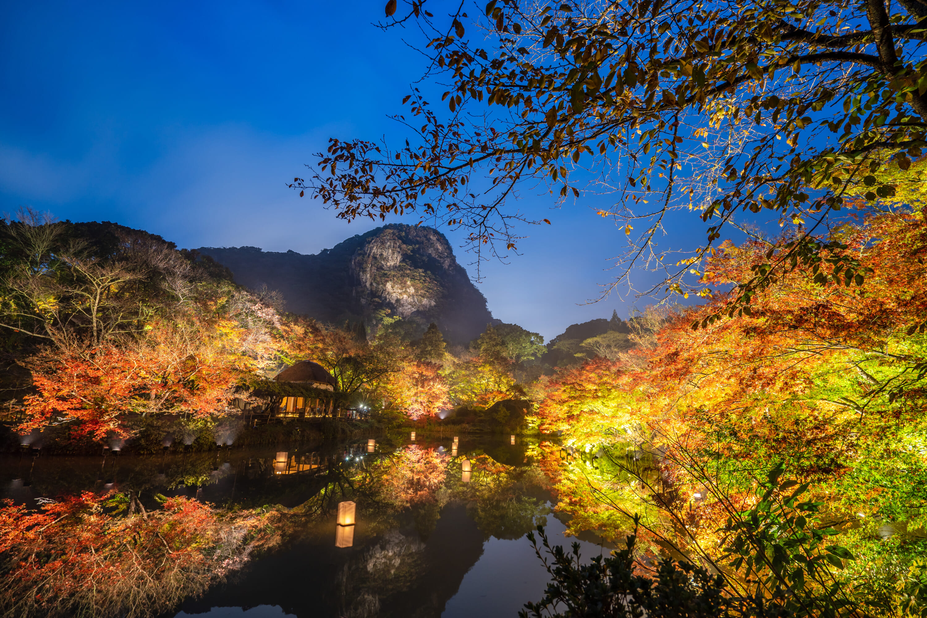 fall foliage japan kyushu