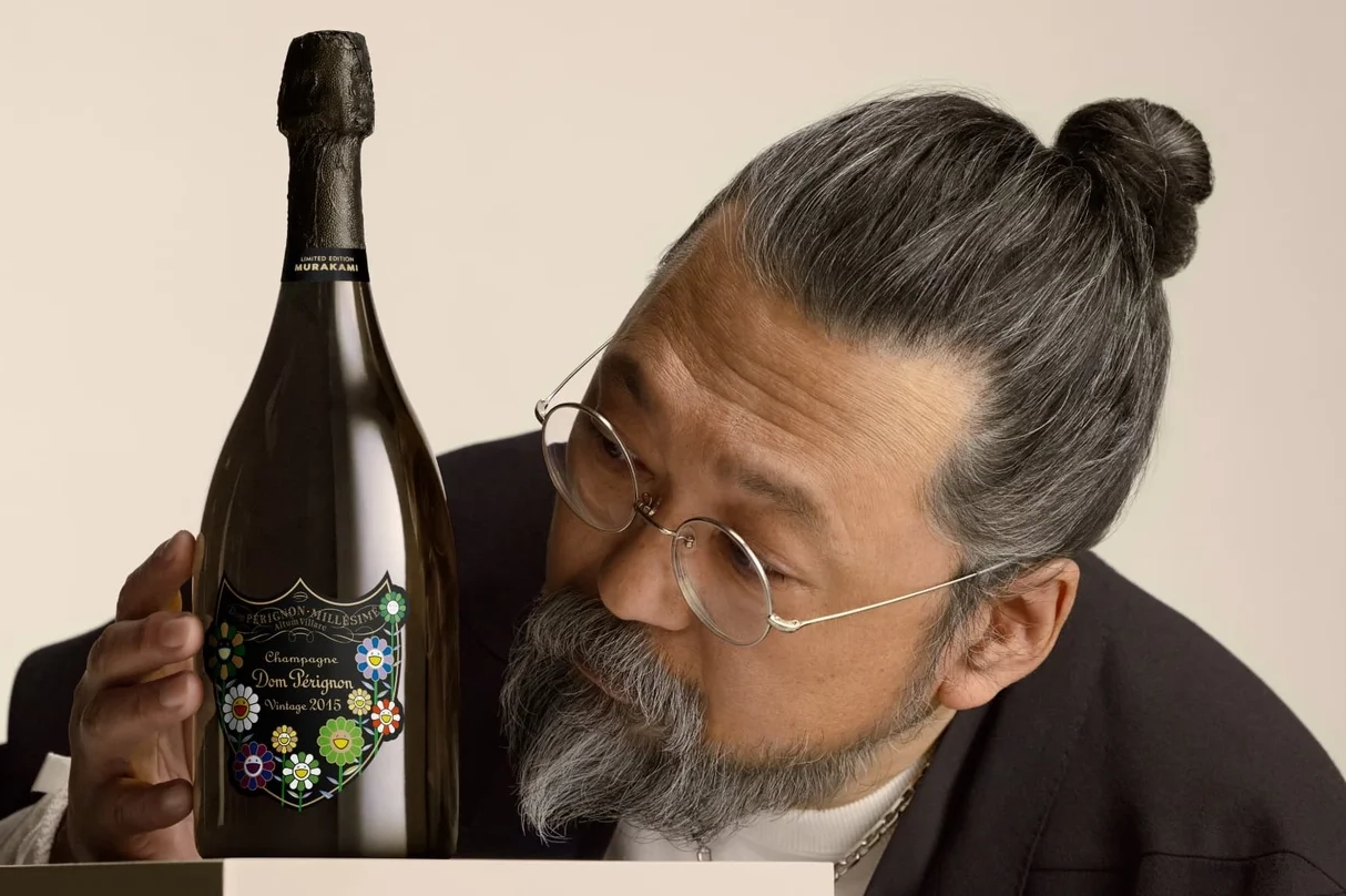 takashi murakami dom perignon limited edition champagne