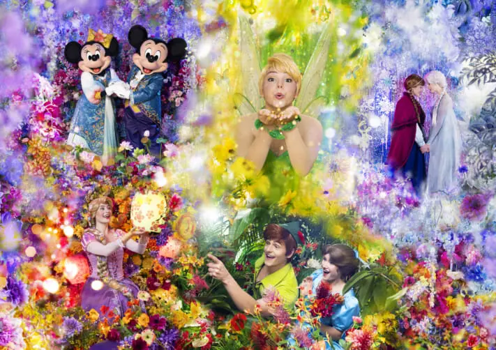 ディズニー　実写　タペストリー　imagining the magic Imagining the Magic' Tokyo Disney Resort Photography Project