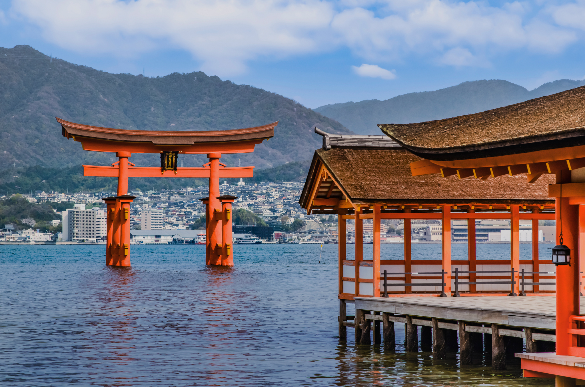 floating torii gates