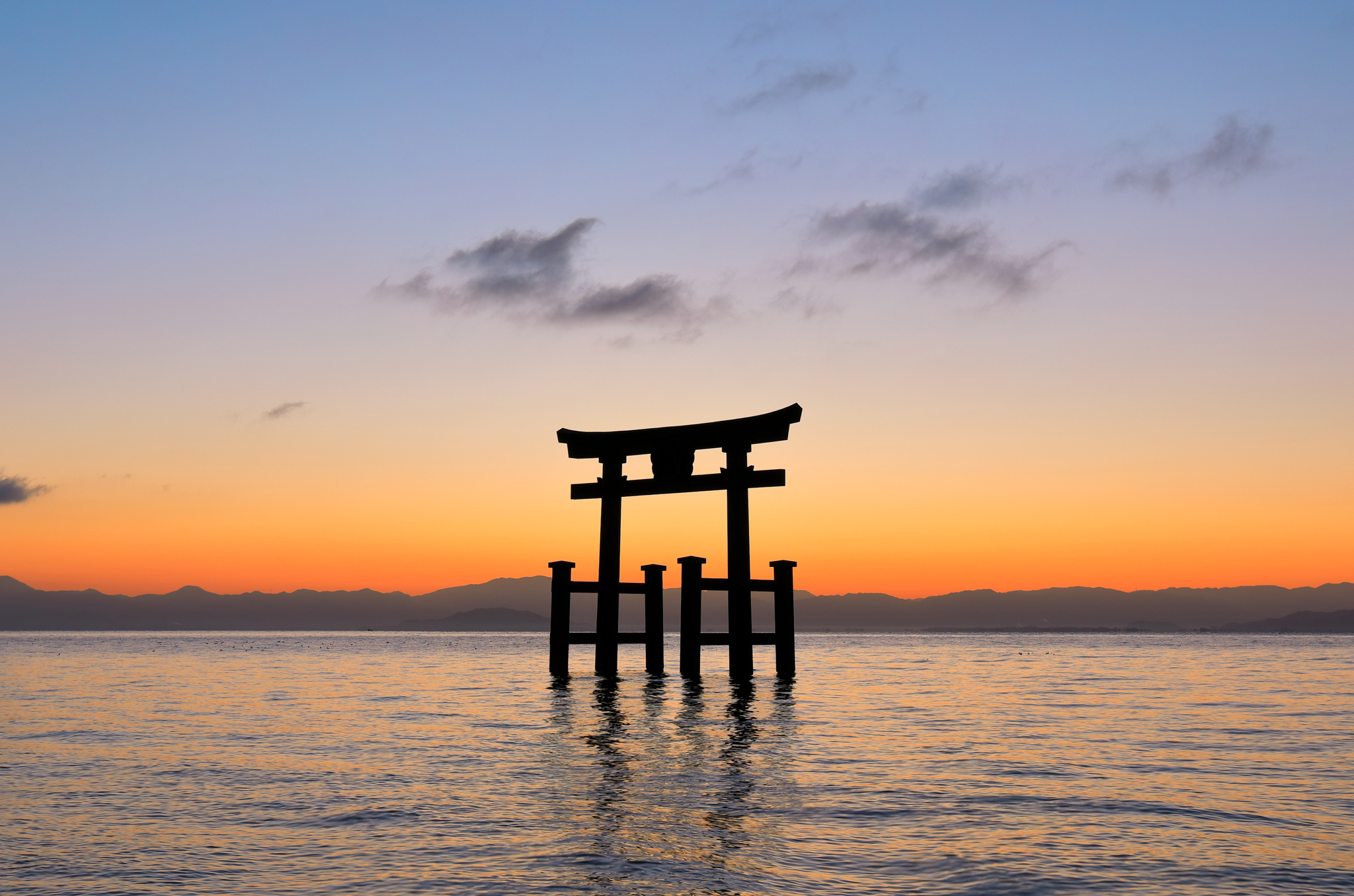 floating torii gates
