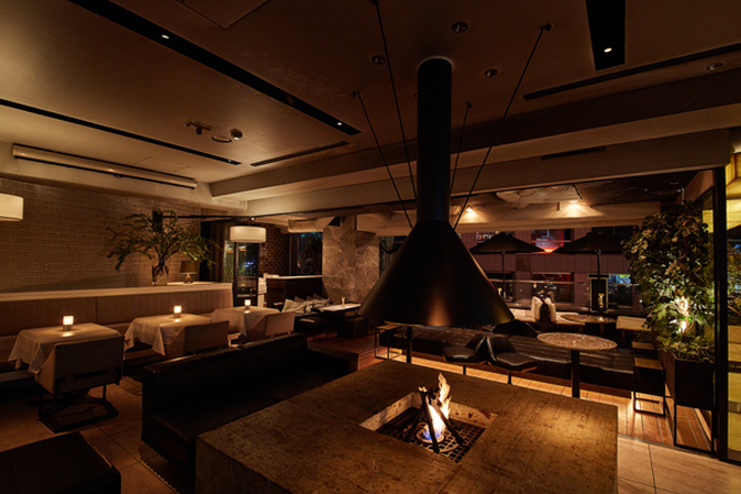 tokyo fireplace bar