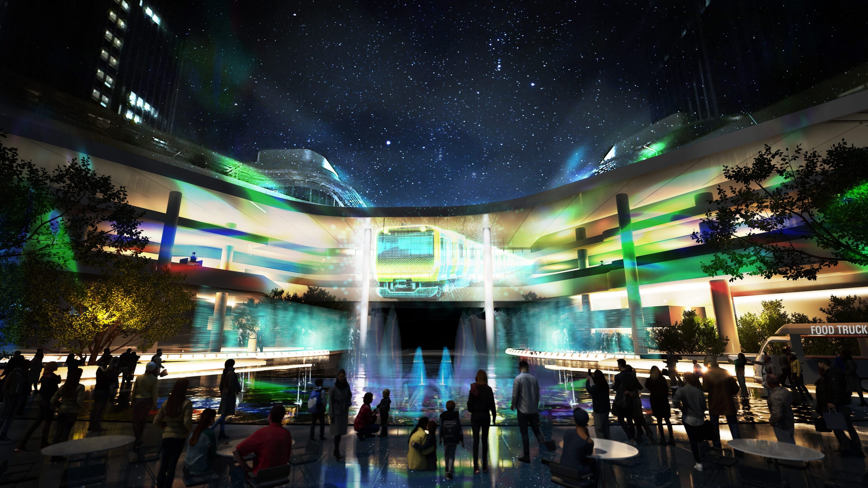 Takanawa Light Journey: A Stunning Projection Mapping Event in Tokyo