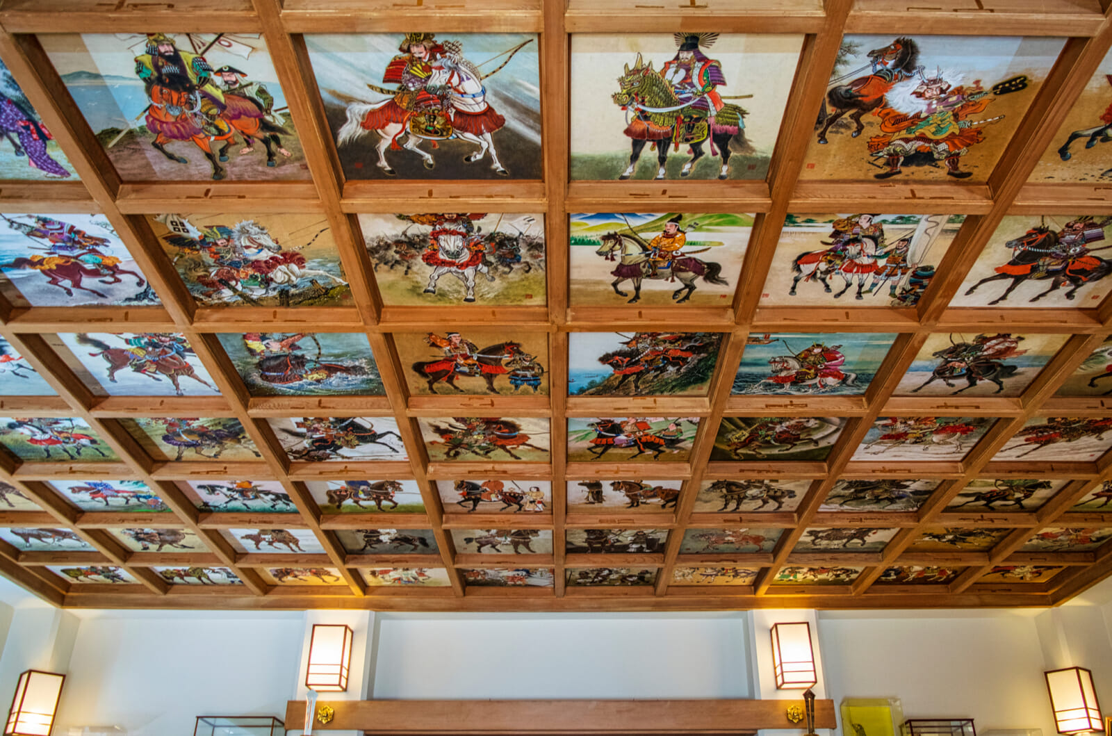 yasaki inari shrine horses mural