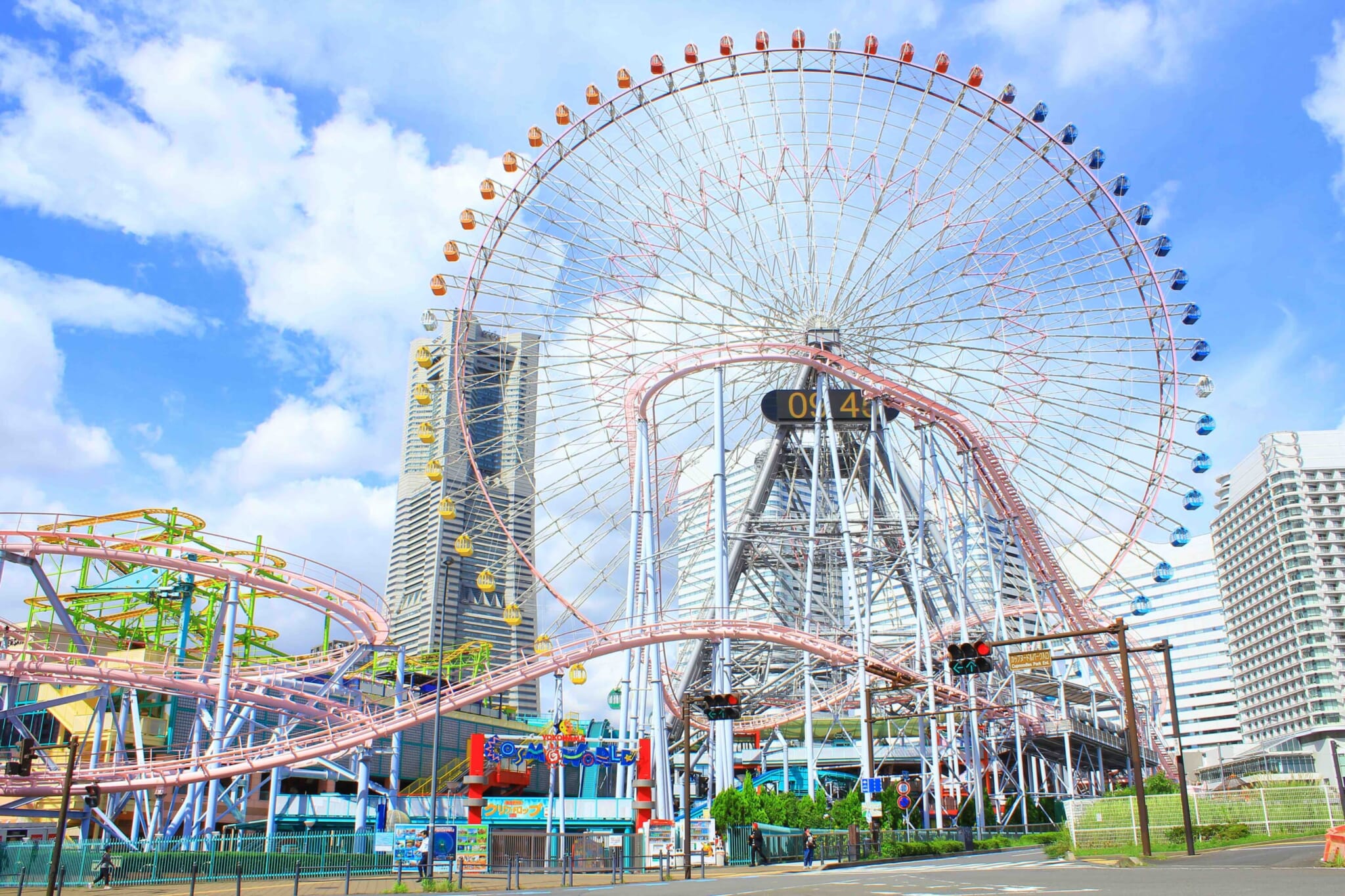 Yokohama Cosmo World - best tokyo theme parks