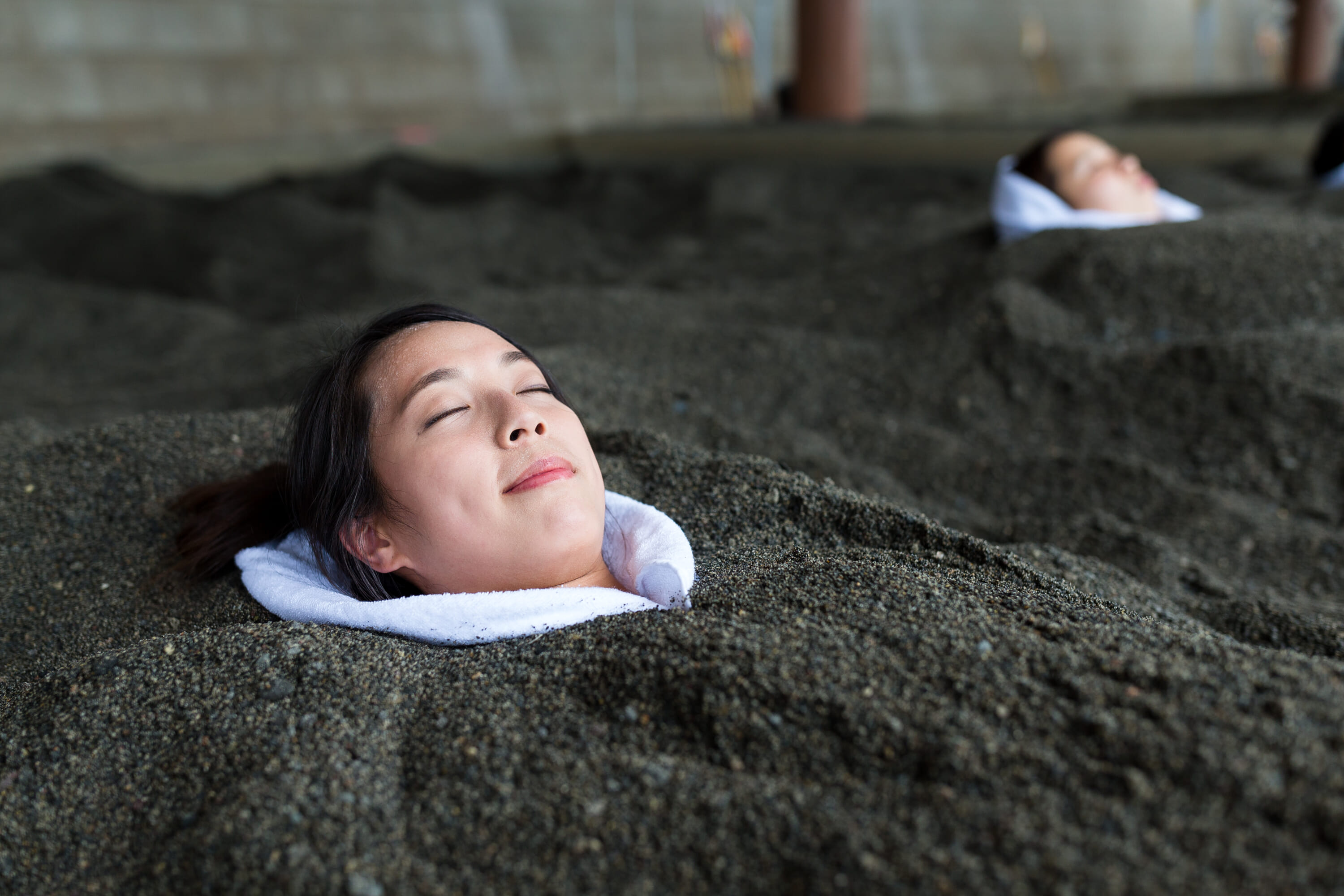 ibusuki sand baths kagoshima