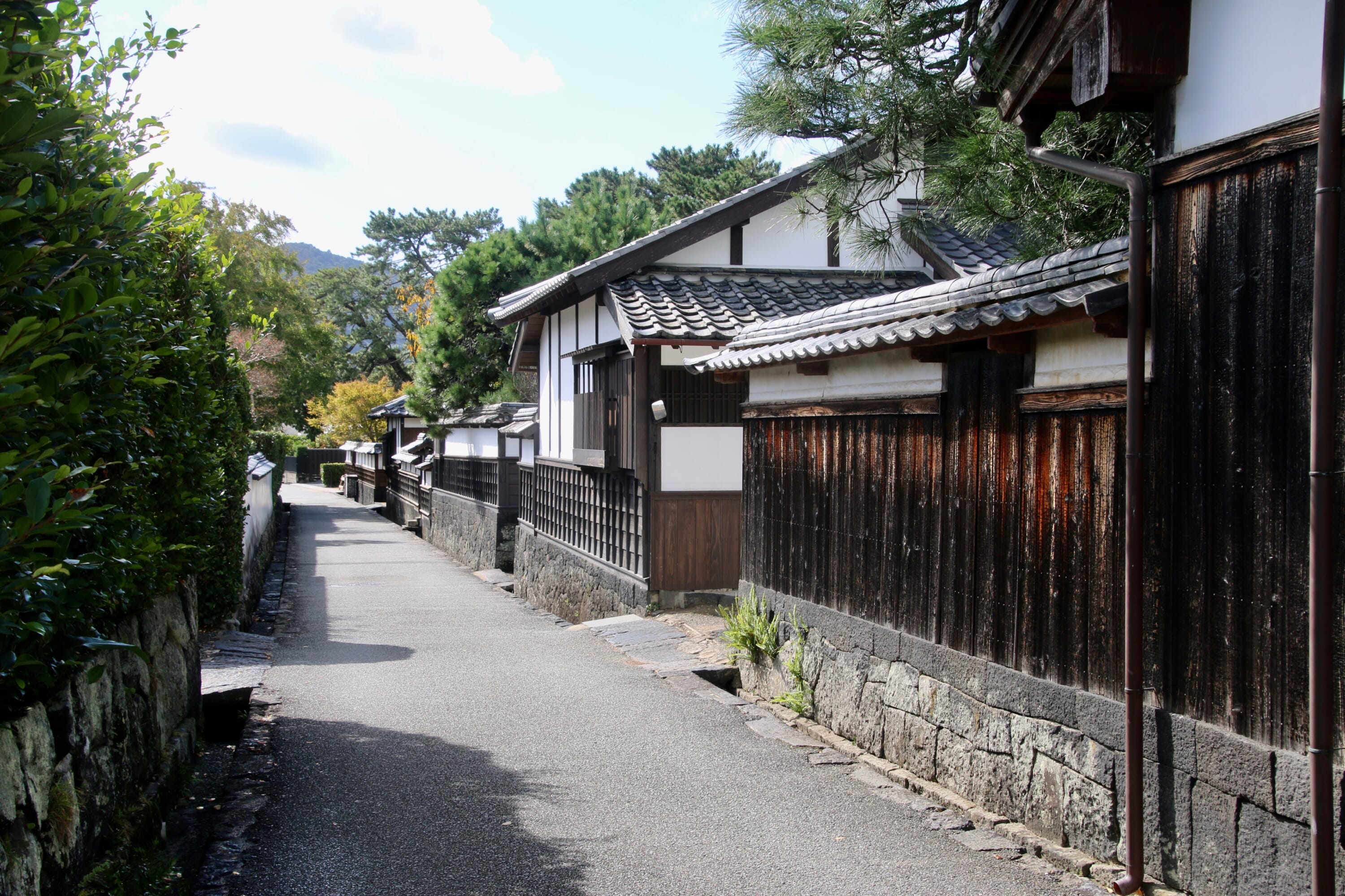 hagi castle town yamaguchi samurai