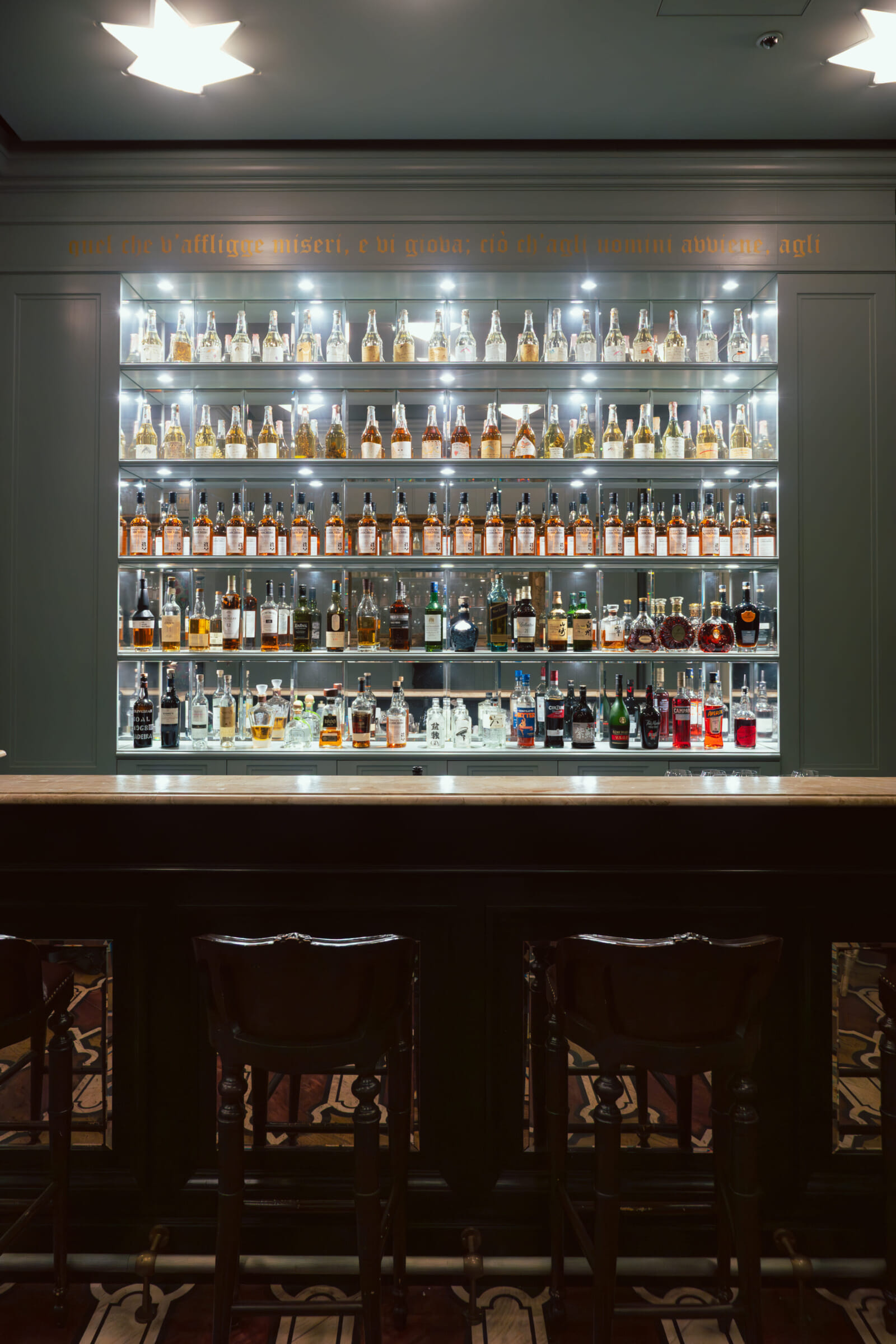 Inside the Bar at Gucci Osteria: Ginza’s Secret Garden