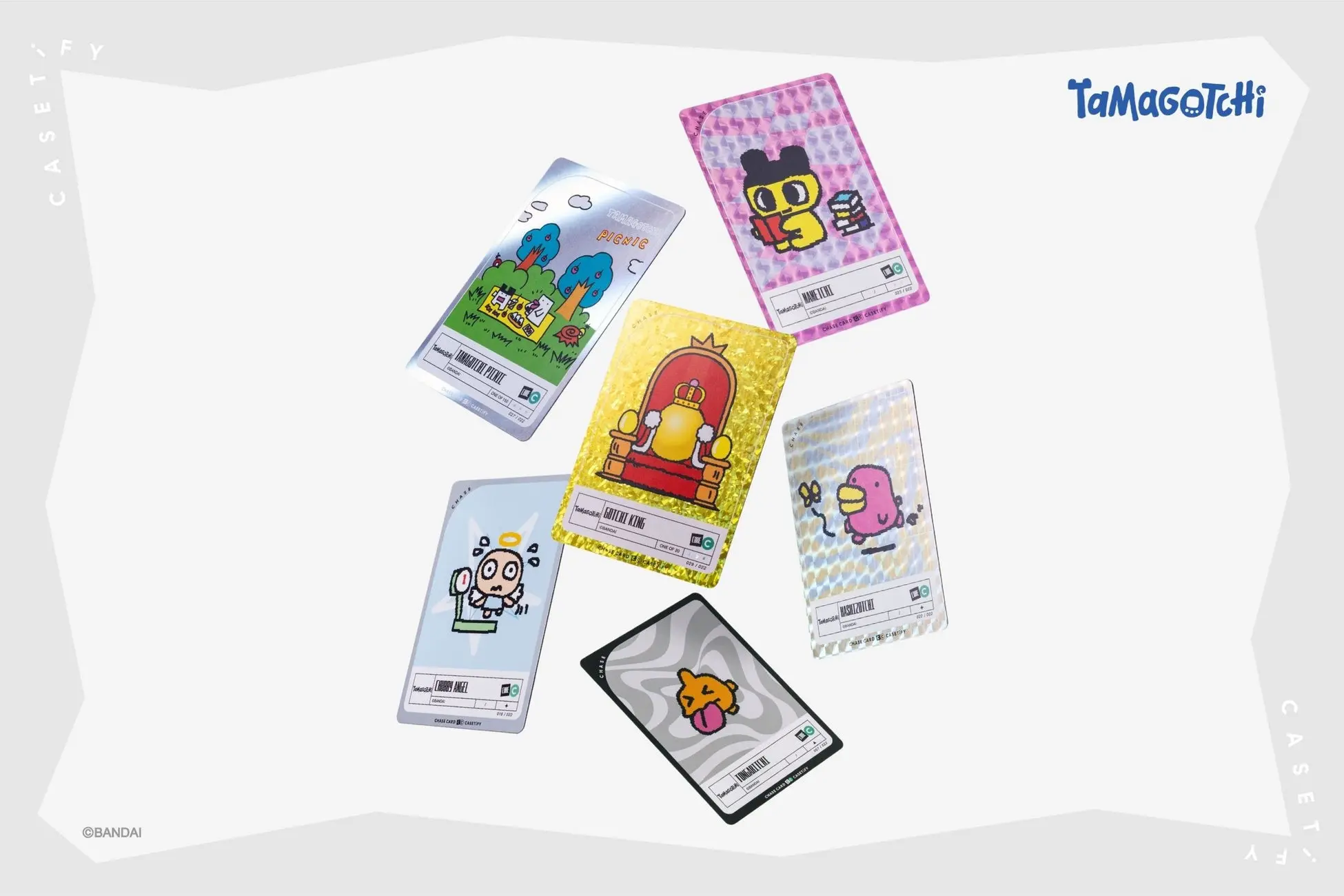 ケースティファイ たまごっち チェイスカード 未開封品 8個セット CASETiFYとたまごっちがコラボ！新コレクションが登場