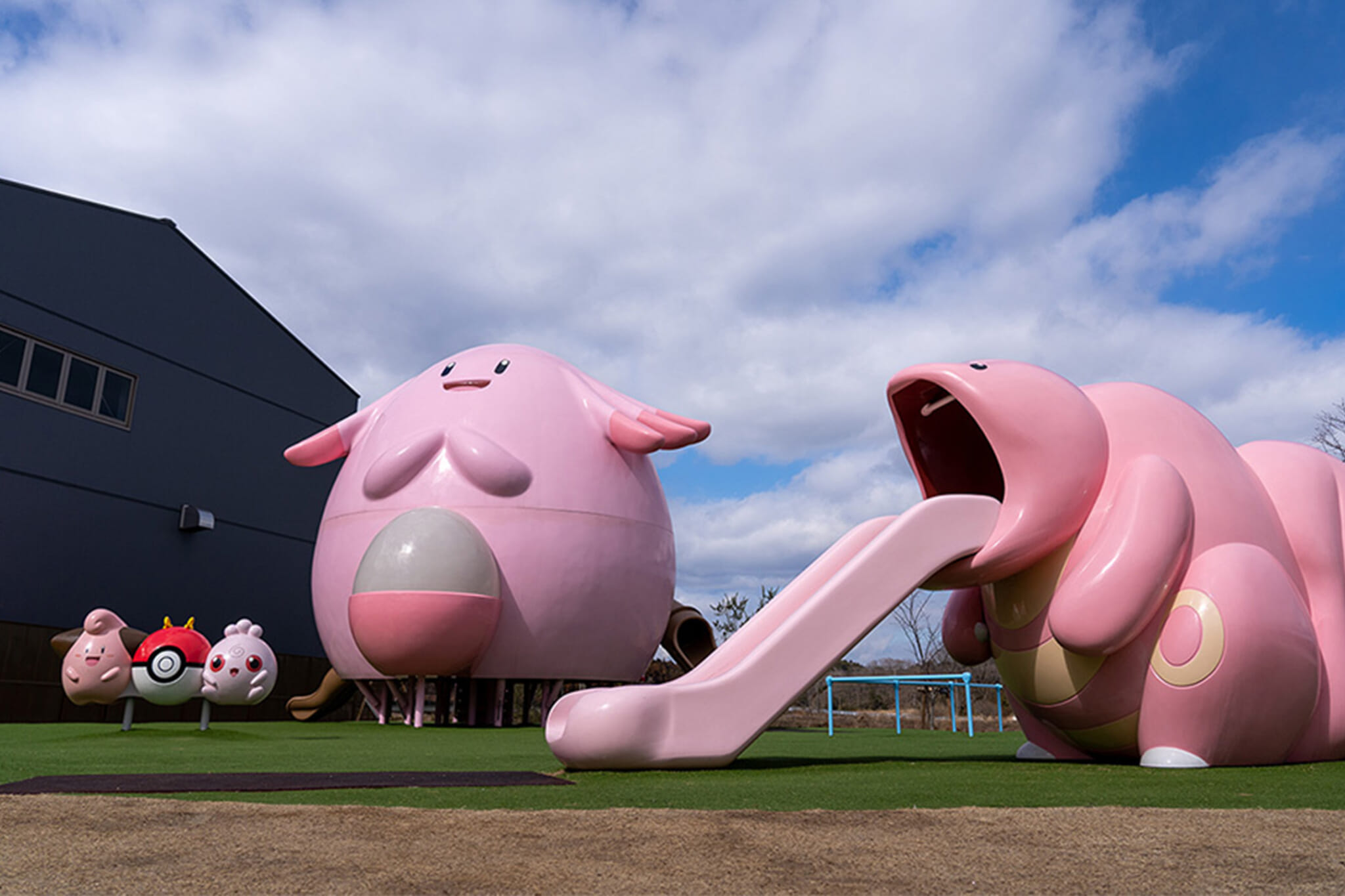 chansey pokemon park fukushima japan
