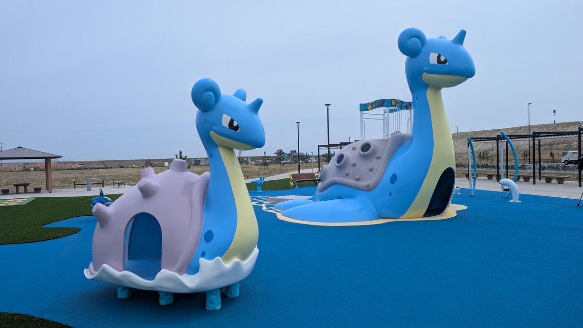 lapras pokemon park miyagi japan