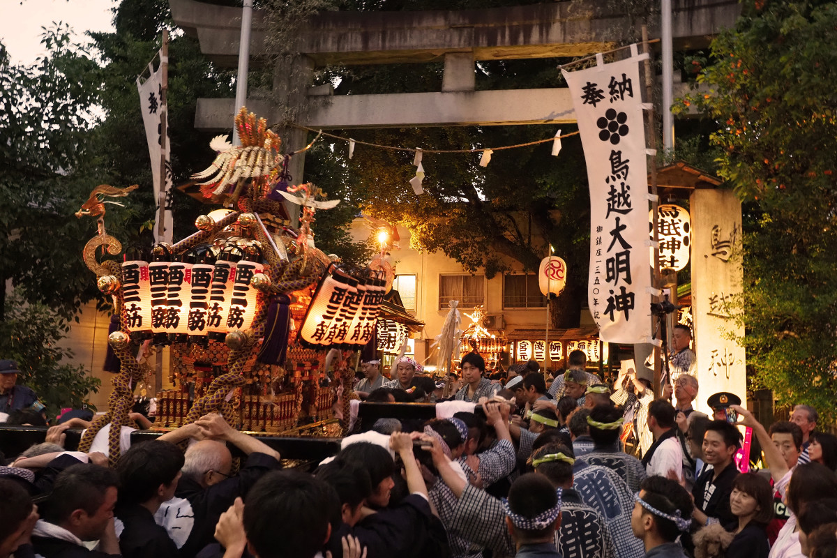 torigoe shrine summer festival tokyo june