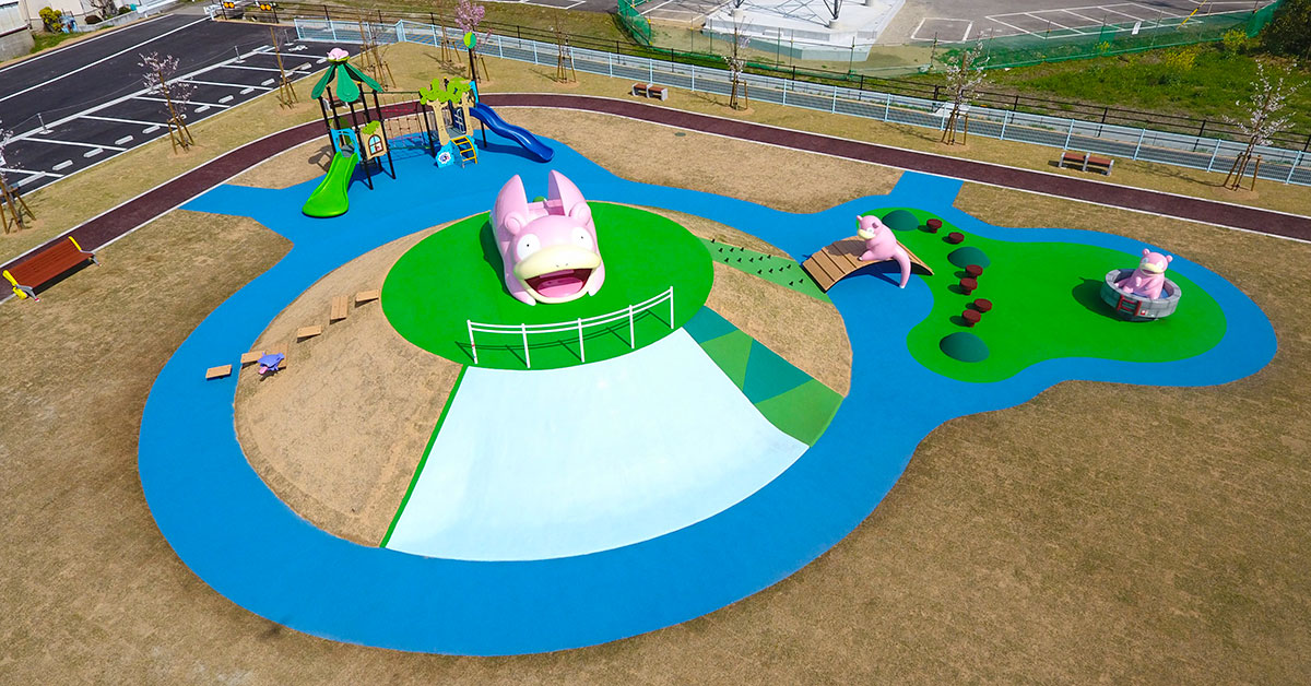 slowpoke pokemon park japan