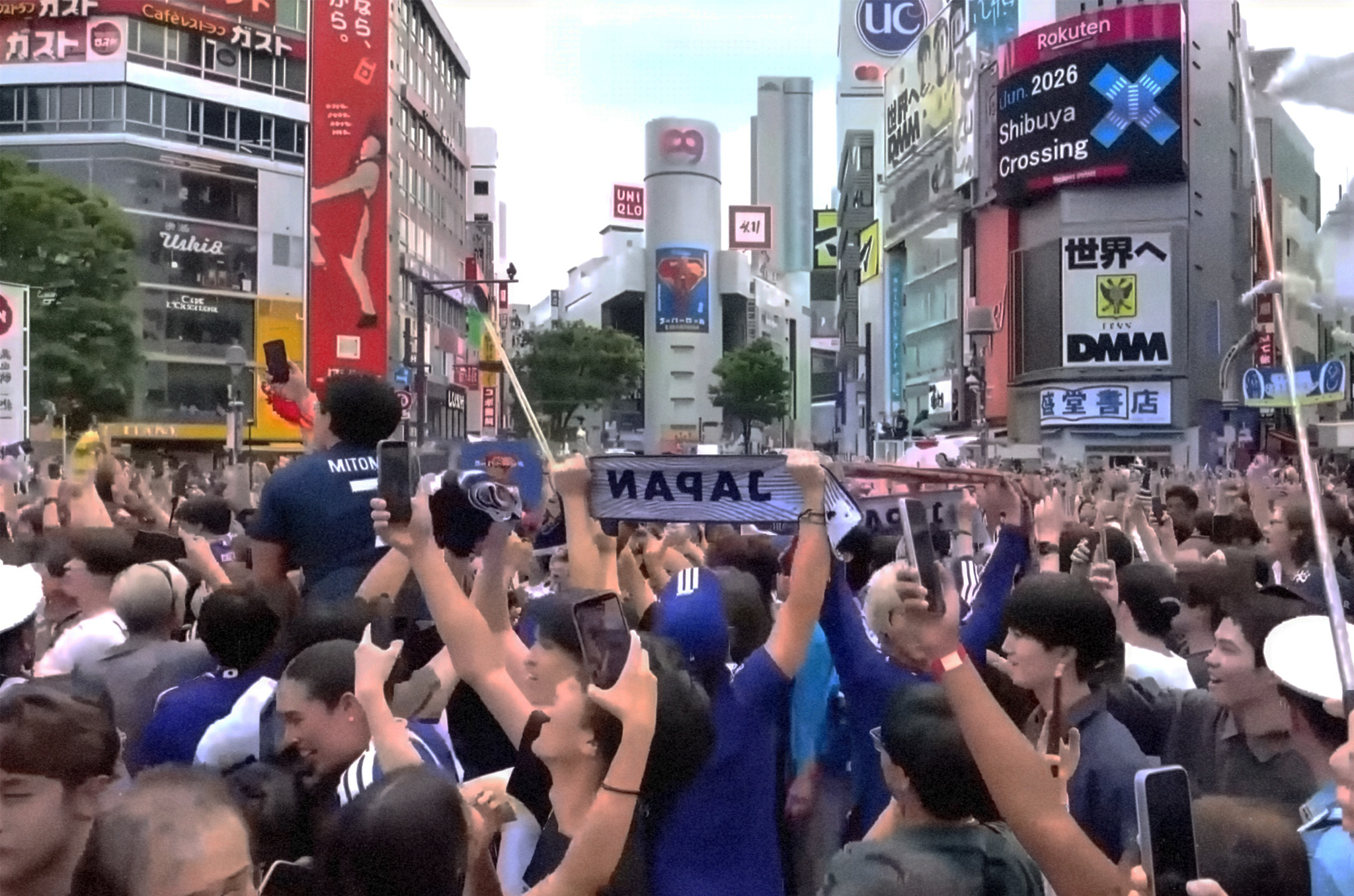 japan vs tunisia world cup celebration