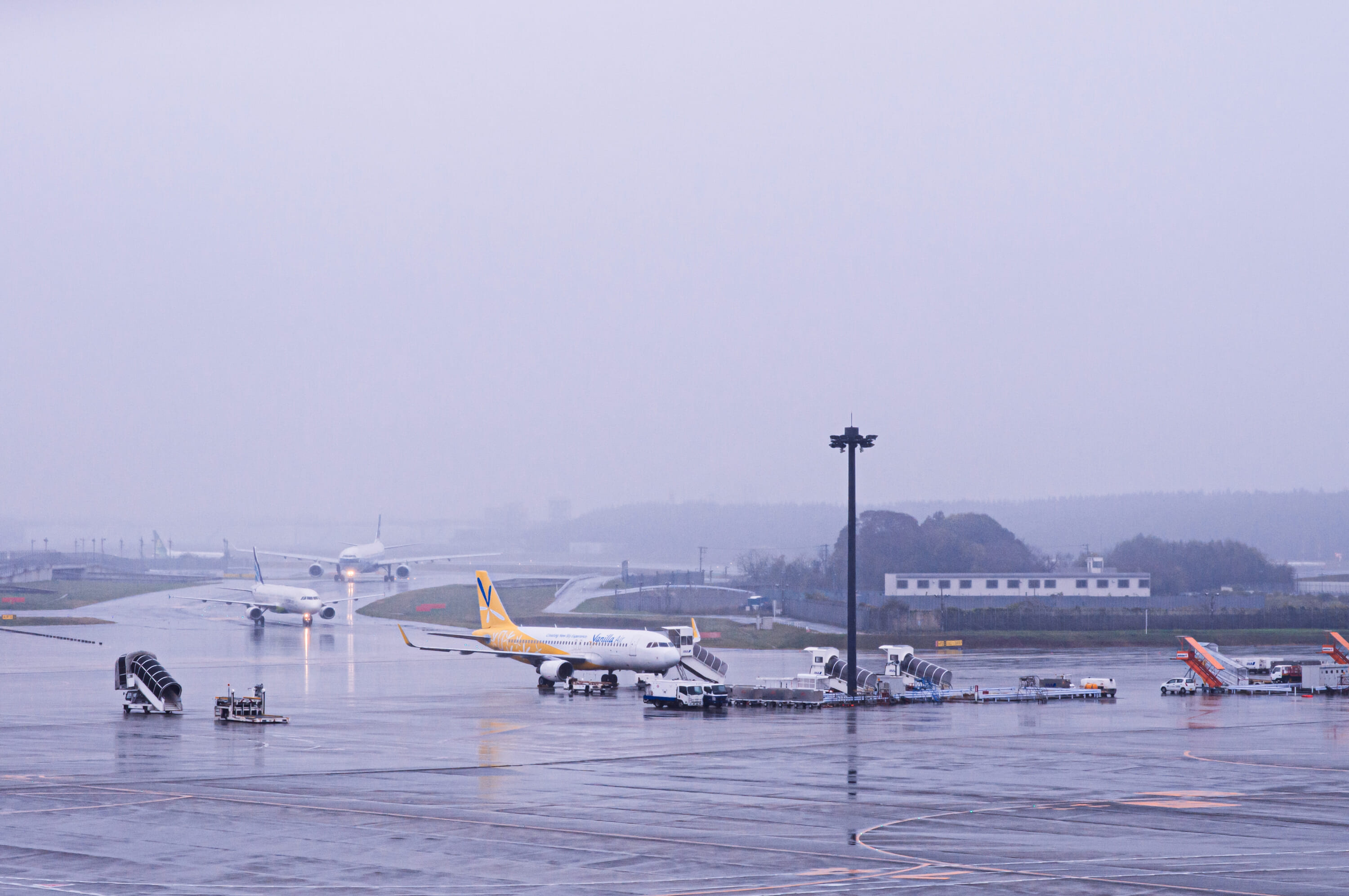 typhoons japan flights