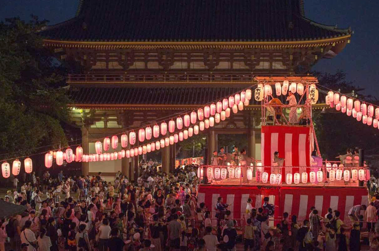 ikegami honmonji mitama festival bon odori tokyo festivals august
