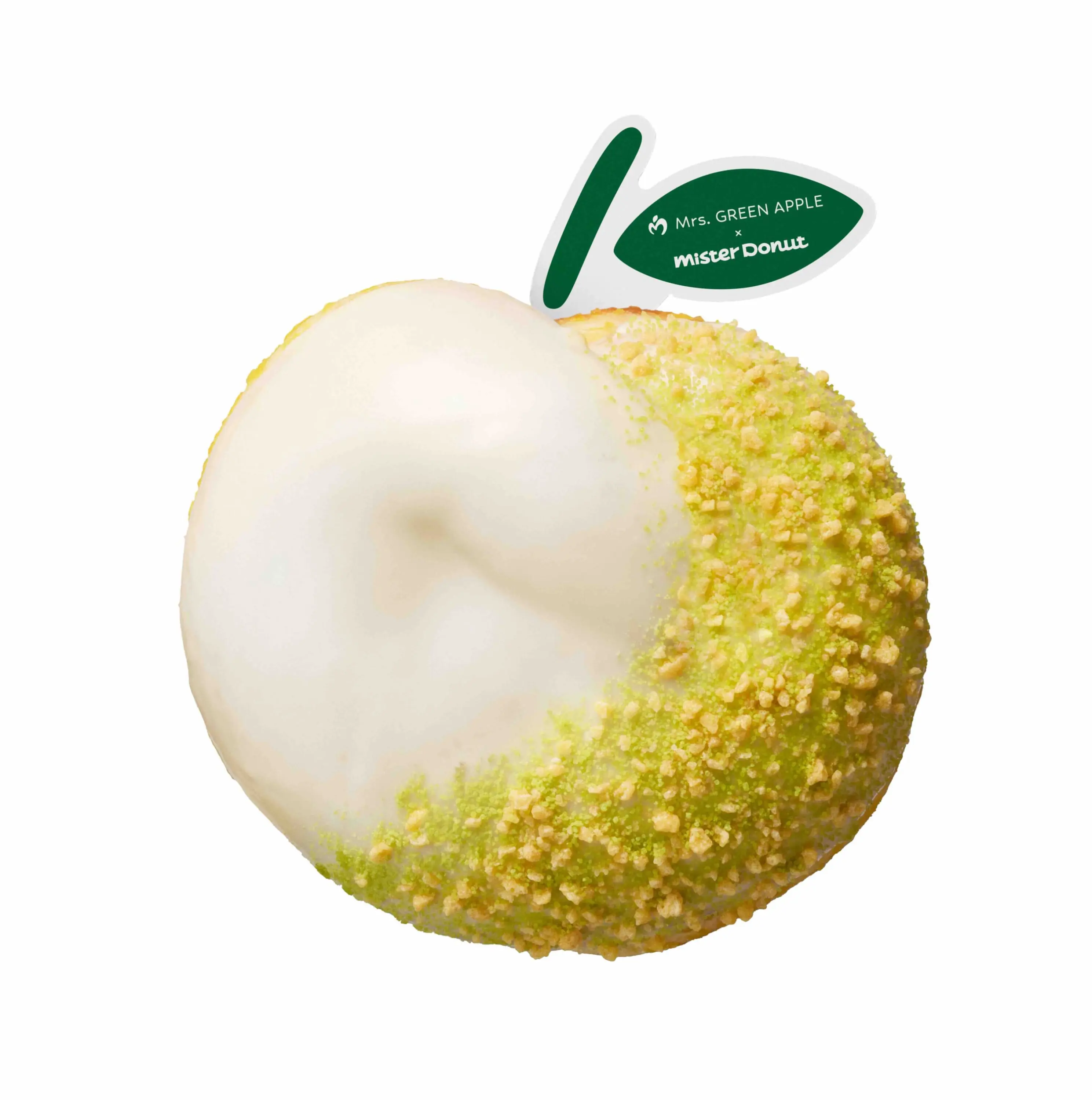 Mrs. Green Apple Collaborates With Mister Donut To Create — Mrs. Donut