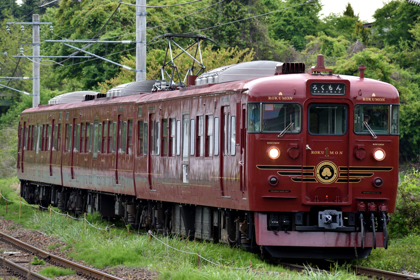 Rokumon sightseeing train, ueda nagano