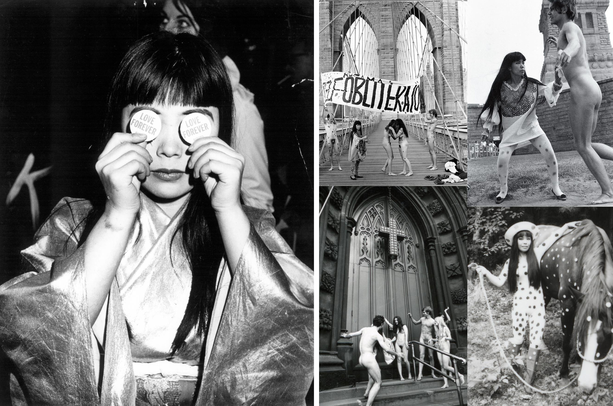 yayoi kusama body festivals happenings performance art
