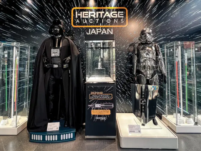 ダース・ベイダーの本物のライトセーバーが期間限定で東京に上陸